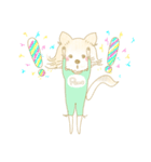 ノムノムチョアヘヨ ポメシ（個別スタンプ：10）