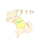 ノムノムチョアヘヨ ポメシ（個別スタンプ：16）