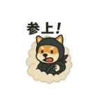 忍者柴犬（個別スタンプ：1）
