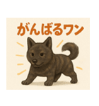 ほんわか甲斐犬（個別スタンプ：8）