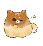 あつあつ！たこ焼き犬（個別スタンプ：32）
