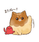 あつあつ！たこ焼き犬（個別スタンプ：35）