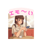 スマホ女子の日常使い（個別スタンプ：3）