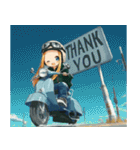 バイクおで娘の日常（個別スタンプ：6）