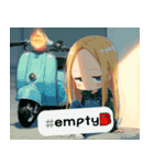 バイクおで娘の日常（個別スタンプ：8）