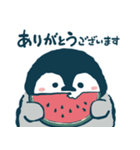 ペンちゃんの昭和レトロな夏（個別スタンプ：4）