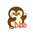 ペンギンベビーの生活 (漢字) Ver4（個別スタンプ：22）