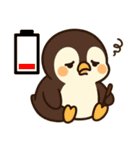 ペンギンベビーの生活 (漢字) Ver4（個別スタンプ：35）