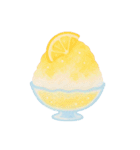 ひんやり！夏の涼しいスイーツ♥️（個別スタンプ：5）