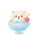 ひんやり！夏の涼しいスイーツ♥️（個別スタンプ：8）