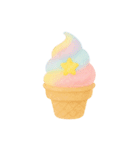 ひんやり！夏の涼しいスイーツ♥️（個別スタンプ：9）