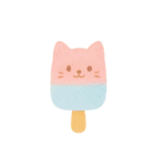 ひんやり！夏の涼しいスイーツ♥️（個別スタンプ：11）