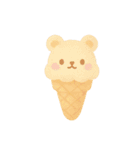 ひんやり！夏の涼しいスイーツ♥️（個別スタンプ：16）