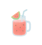 ひんやり！夏の涼しいスイーツ♥️（個別スタンプ：20）