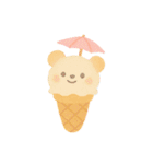 ひんやり！夏の涼しいスイーツ♥️（個別スタンプ：34）