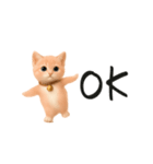 にゃんこハングル♡韓国語でおしゃべり（個別スタンプ：10）