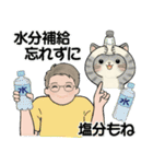 男性に使って欲しいスタンプ(夏,天気,災害)（個別スタンプ：16）