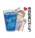 男性に使って欲しいスタンプ(夏,天気,災害)（個別スタンプ：21）