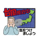 男性に使って欲しいスタンプ(夏,天気,災害)（個別スタンプ：30）