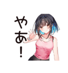 ダイエッター女子の熱い決意（個別スタンプ：3）