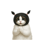 ビニール袋で束ねられた猫 （NT）（個別スタンプ：29）