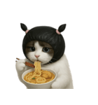 ビニール袋で束ねられた猫 （NT）（個別スタンプ：31）