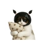 ビニール袋で束ねられた猫 （NT）（個別スタンプ：39）