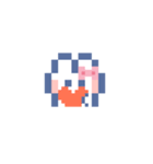 お顔うしゃぎ！！4 ピンク（個別スタンプ：16）