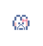お顔うしゃぎ！！4 ピンク（個別スタンプ：19）