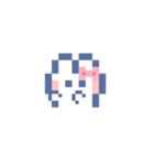 お顔うしゃぎ！！4 ピンク（個別スタンプ：22）