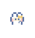 お顔うしゃぎ！！4 黄色（個別スタンプ：9）