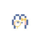 お顔うしゃぎ！！4 黄色（個別スタンプ：29）