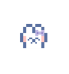 お顔うしゃぎ！！4 紫色（個別スタンプ：20）