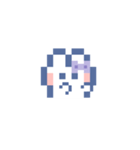 お顔うしゃぎ！！4 紫色（個別スタンプ：21）