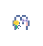 お顔うしゃぎ！！4 紫色（個別スタンプ：26）