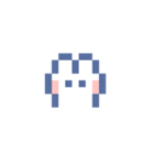 お顔うしゃぎ！！4 緑色（個別スタンプ：40）