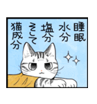 暑い暑い言ってる猫のスタンプ（個別スタンプ：10）