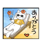暑い暑い言ってる猫のスタンプ（個別スタンプ：14）