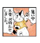 暑い暑い言ってる猫のスタンプ（個別スタンプ：26）