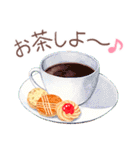 水彩スイーツ♡大人かわいい【日常】（個別スタンプ：23）