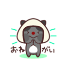 おにぎり帽子の黒猫ちゃん（個別スタンプ：28）