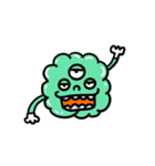 おばけ？モンスター？妖精？（個別スタンプ：4）