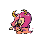 おばけ？モンスター？妖精？（個別スタンプ：7）