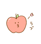 かわいい♡ゆるりんご（個別スタンプ：15）
