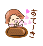 ☆元気でゆるーい☆ グルメの日常スタンプ（個別スタンプ：3）
