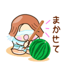 ☆元気でゆるーい☆ グルメの日常スタンプ（個別スタンプ：5）