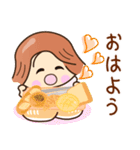 ☆元気でゆるーい☆ グルメの日常スタンプ（個別スタンプ：9）