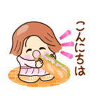 ☆元気でゆるーい☆ グルメの日常スタンプ（個別スタンプ：10）