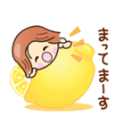 ☆元気でゆるーい☆ グルメの日常スタンプ（個別スタンプ：14）