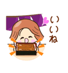☆元気でゆるーい☆ グルメの日常スタンプ（個別スタンプ：18）
